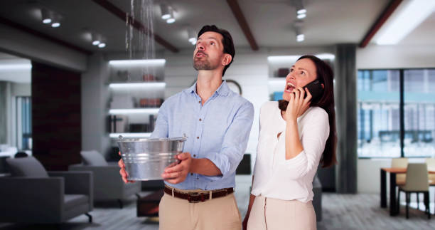 Sewage cleanup and water damage restoration in West Fargo, ND